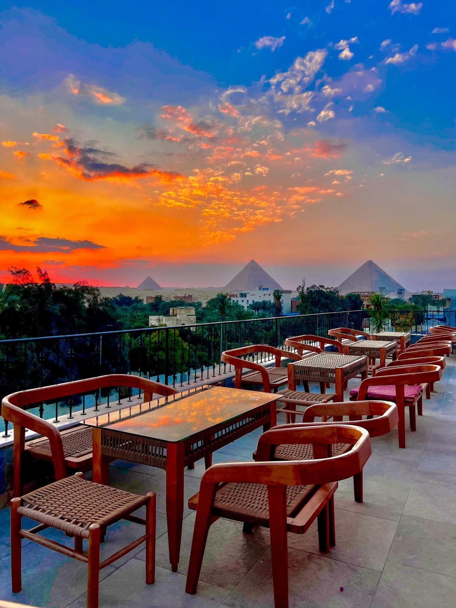 Almas Pyramids Hotel Kafrat al Jabal Luaran gambar