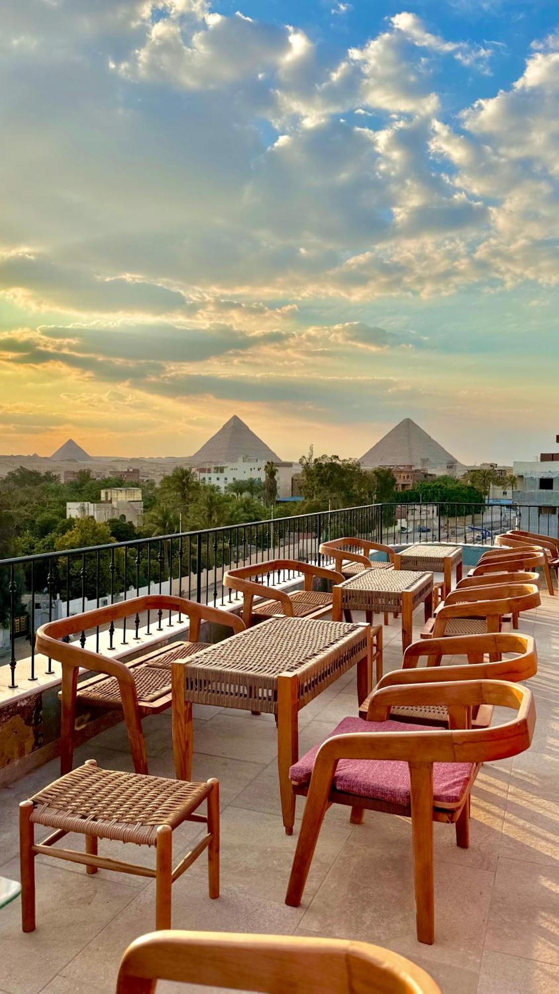 Almas Pyramids Hotel Kafrat al Jabal Luaran gambar