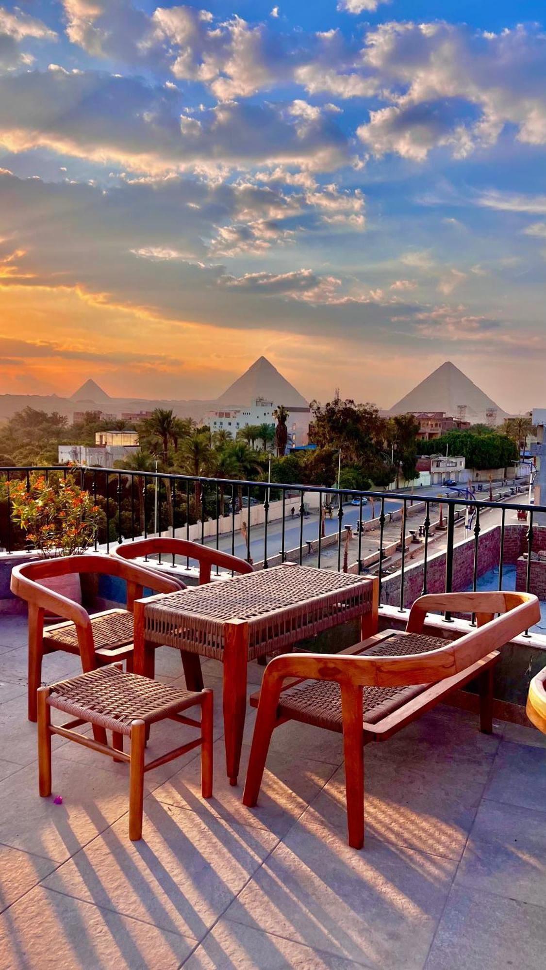 Almas Pyramids Hotel Kafrat al Jabal Luaran gambar