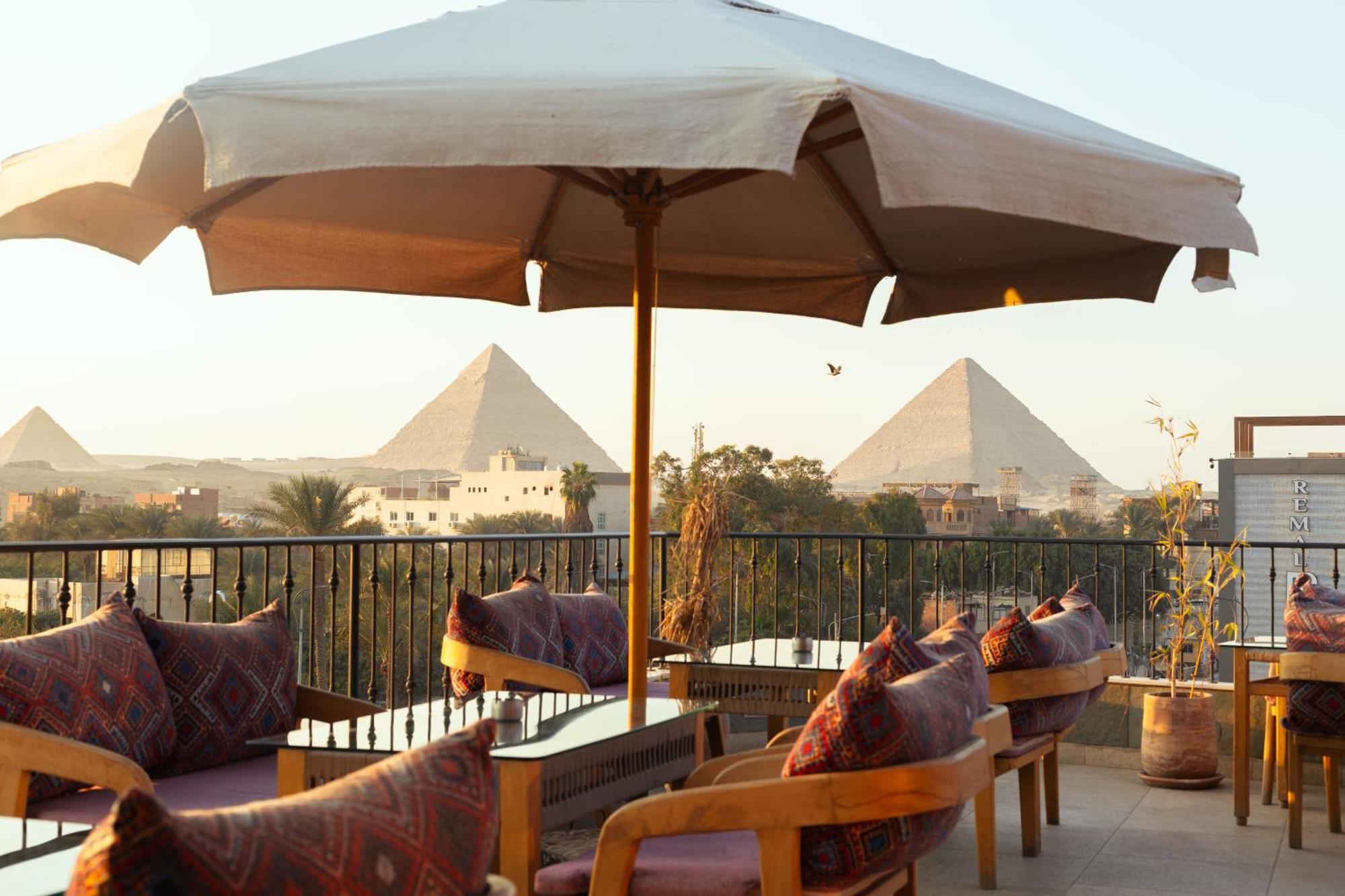 Almas Pyramids Hotel Kafrat al Jabal Luaran gambar